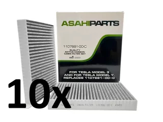 10 pár pollenszűrő Tesla Model 3, aktívszenes (0)