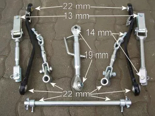 3 pontos szerszámfüggesztés készlet, dobozos (0)