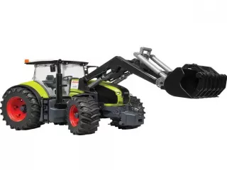 Bruder játék Claas Axion 950 traktor homlokrakodóval (1)