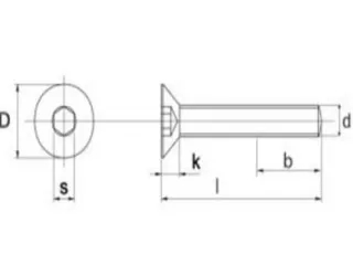 csavar M10x35 belső kulcsnyílású, imbusz (M10x1,5) (1)