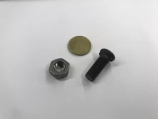 ekevas csavar+anya M10x30, orros (2 orros, 16mm fej) (0)