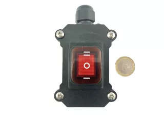 Elektromos gyorscserélő állító munkahenger homlokrakodóhoz, kapcsolóval (5)