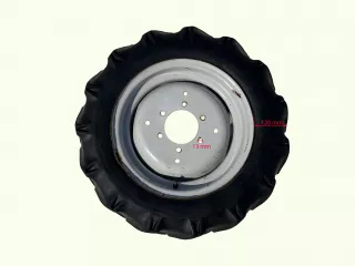 Első kerék 7-16, komplett, párban, használt (5)