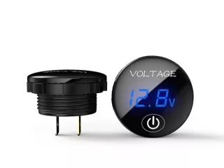 Feszültségmérő óra, kapcsolóval, digitális, japán kistraktorhoz (0)