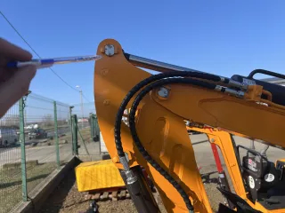 Force 210 Ex gém csap 25mm x 110mm, vágott fejes, részmenetes (3)