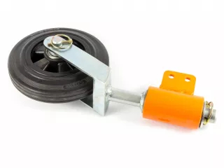 fűnyíró alkatrész, szerelt önbeálló kerék, Komondor SFNY fűnyírókhoz (3)