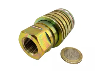 Hidraulika gyorscsatlakozó 18-as, erőgép felőli oldal (belső menettel) (1)