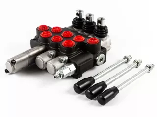 hidraulika vezérlőtömb 3 körös (1 úszóállással) 40L/min (300 bar) (0)