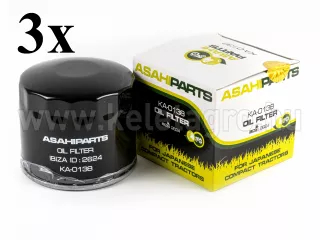 motorolajszűrő japán kistraktorokhoz KA-O138 3 db-os csomag, SZUPER ÁRON! (0)
