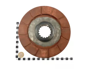 MTZ féktárcsa d=200mm, ragasztott (2)