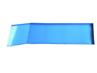 MTZ hátsó sárvédő panorámás első rész, gyári, bal, kék (2)