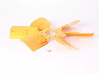 MTZ ventillátorlapát (6 lapátos) fém, original (0)