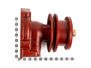 MTZ vízszivattyú komplett 80-as/82-es (1 soros ékszíjtárcsás) (6)