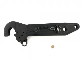 MTZ vonórúd toldat gyorskapcsolós, bal (gyári toldatból) (3)