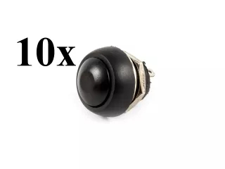 Nyomógombos kapcsoló, vízmentes, 10db-os csomag (0)