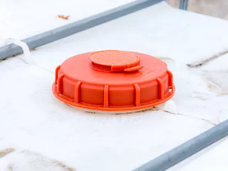 öntöző pótkocsi alkatrész, víztartály 1000 literes (2)