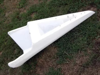 Oros sorválasztó kúp műanyag (2)