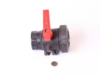 permetező zárócsap golyós 2 állású 1