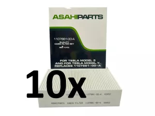 Pollenszűrő Tesla Model 3, 10 páros csomag SZUPER ÁRON! (3)