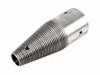 rönkhasító alkatrész kúp normál (jobb forgásirányú tengelycsonkhoz, kúp bal menettel) (0)