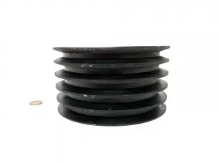 szárzúzó alkatrész, hajtó ékszíjtárcsa GKH (2)