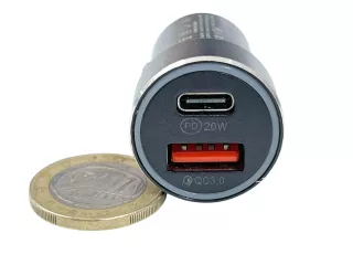 Szivargyújtós USB töltő – USB A és USB C csatlakozóval (0)