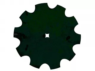 Tárcsalap 510mm (30x30), csipkés (4mm), (bóracél) AsahiParts, SZUPER ÁRON! (1)