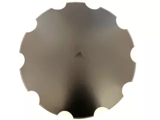 Tárcsalap 560mm (30x30), csipkés, (bóracél) AsahiParts (0)