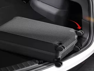 Tesla csomagtérküszöb oldalsó védőburkolat készlet, ABS, 2 db, Model Y (2020–2025) (2)