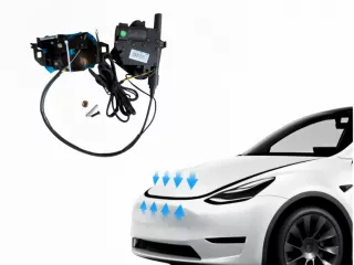 Tesla első csomagtartó Soft Close automata zárbehúzó készlet, Model Y (1)