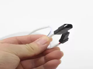 Tesla első csomagtér LED fénycsík, fehér, Model Y (1)