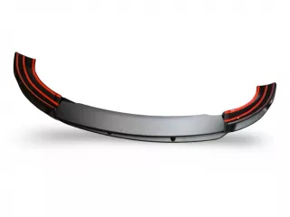 Tesla első lökhárító toldat (spoiler), matt fekete (3)