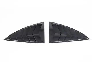 Tesla hátsó háromszögablak-lamella készlet, matt fekete, Model Y (2020–2025) (2)
