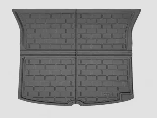 Tesla Model Y 3D csomagtartó gumiszőnyeg, kockás mintázatú, 2020–2025 (0)