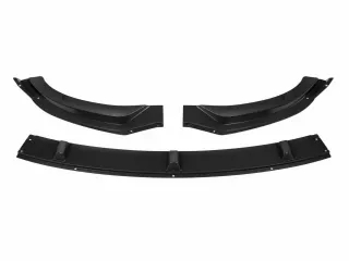 Tesla Model Y sport első lökhárító splitter spoiler, matt fekete, 3 részes készlet (1)