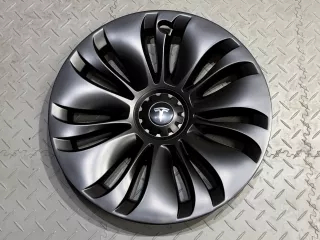 Tesla Storm dísztárcsa készlet, matt szürke–fényes fekete, 19