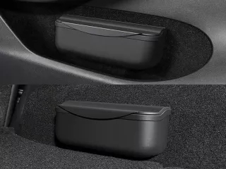 Tesla szemüvegtok, szilikon, tépőzáras, Model 3 / Model Y (3)