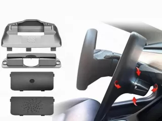 Tesla T5 központi kijelző tartó, 4 irányban állítható, Model 3 / Model Y (4)