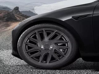 Tesla Thunder dísztárcsa készlet, matt fekete, 18