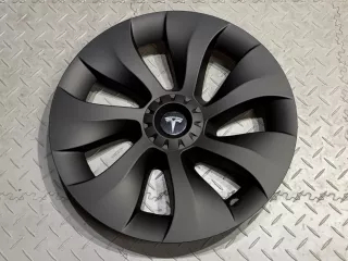 Tesla Whirlwind Turbo dísztárcsa készlet, matt fekete, 19