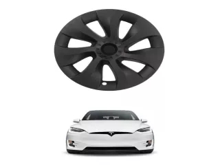 Tesla Whirlwind Turbo dísztárcsa készlet, matt fekete, 19