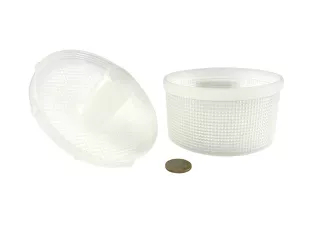 TLT vízszivattyú alkatrész, szívószűrő és kifolyócsőcsonk, d=30 mm (0)