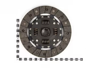 traktor kuplungtárcsa ka-cd12, 4 rugós, 10 bordás (0)