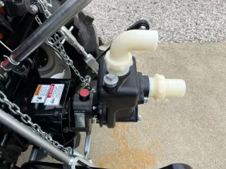 Vízszivattyú, kardán hajtású, japán kistraktorokhoz (450 liter/perc) (0)