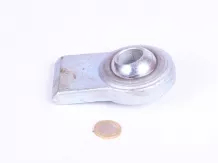 3 pontos szerszámfüggesztés vonólap gömb, hegeszthető