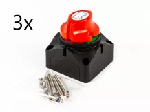 Áramtalanító kapcsoló 12-24V (Hella forma), 3db-os csomag