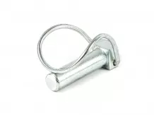 biztosítószeg + félkörrugó 16