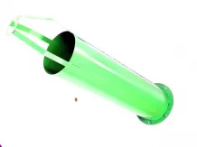 Claas tartály töltő cső