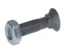 ekevas csavar+anya M16x90 nagy fejű, négylaptövű