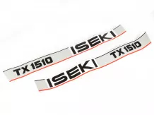Felirat készlet Iseki TX1510 és TX1510F típusú kistraktorokhoz